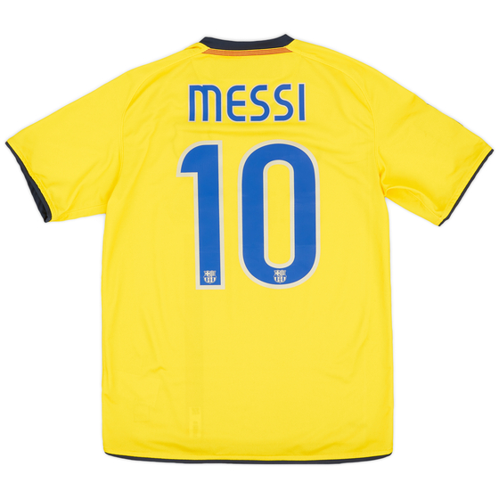 2008-10 Barcelona Away Shirt Messi #10 - 8/10 - (S)