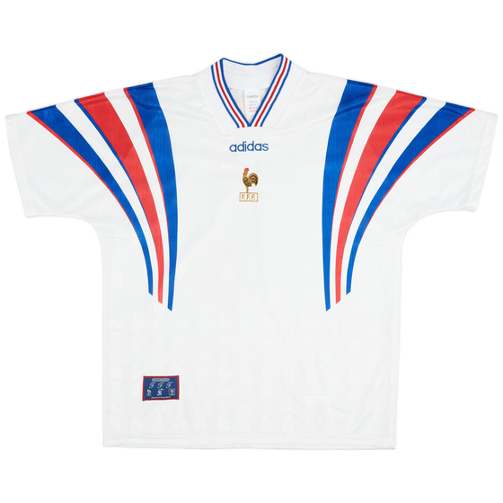 1996-98 France Away Shirt - 8/10 - (XL)