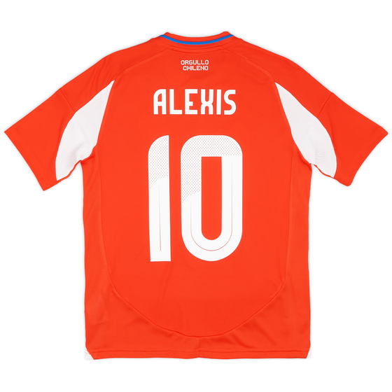 2024-25 Chile Home Shirt Alexis #10 (Youths)