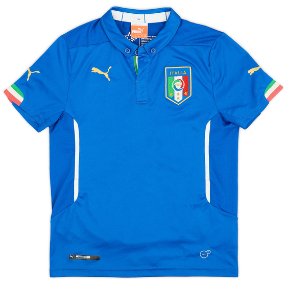 2014-15 Italy Home Shirt - 9/10 - (M.Boys)