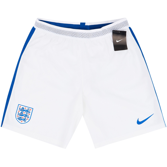 2016-17 England Player Issue Home Shorts (L)