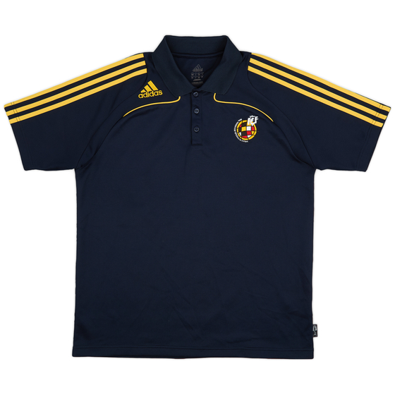 2008-09 Spain adidas Polo Shirt - 9/10 - (L/XL)