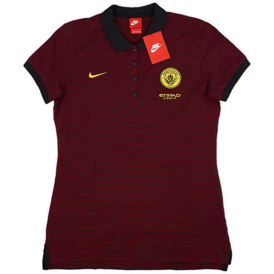 2016-17 Manchester City Nike Polo T-Shirt - (Women's M)