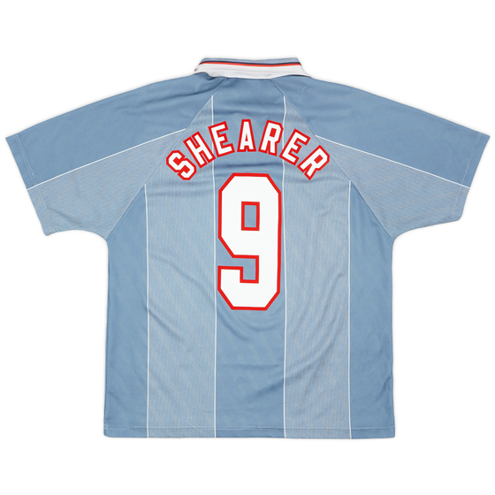 1995-97 England Away Shirt Shearer #9 - 6/10 - (XL)