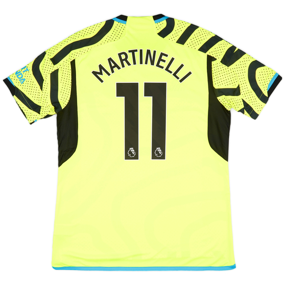 2023-24 Arsenal Away Shirt Martinelli #11 