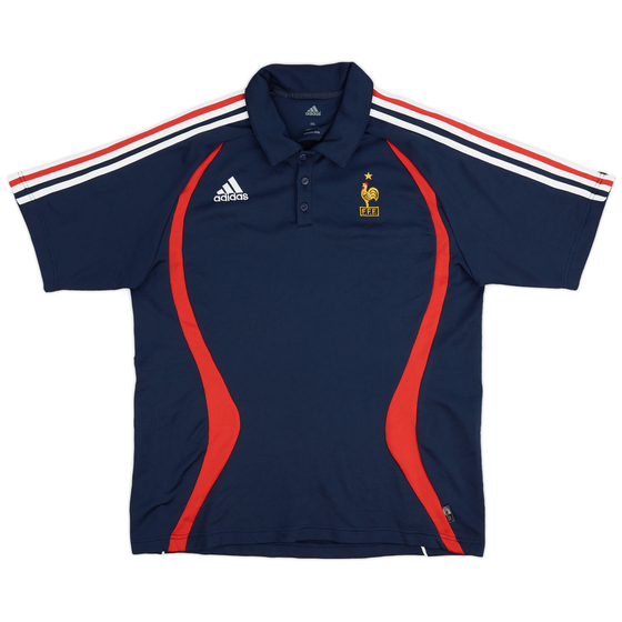 2006-07 France adidas Polo Shirt - 9/10 - (XXL)