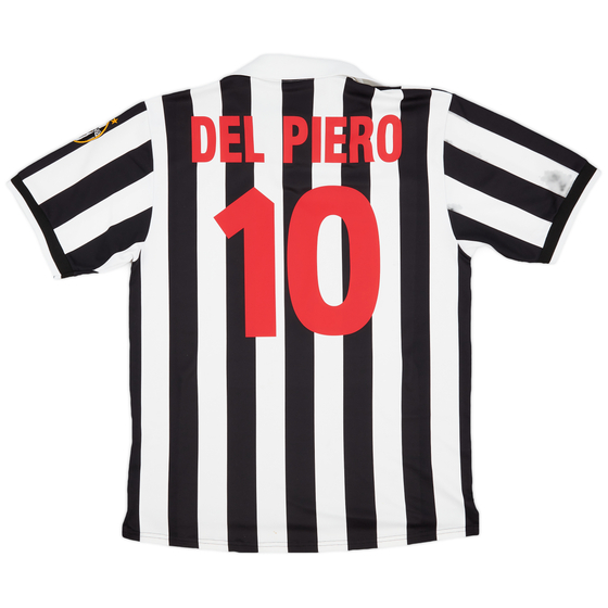 1998-99 Juventus Home Shirt Del Piero #10 - 5/10 - (L)