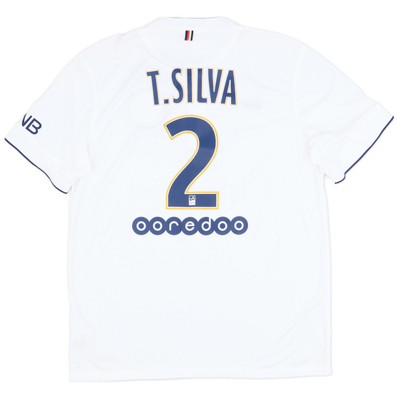2014-15 Paris Saint-Germain Away Shirt T.Silva #2 (L)