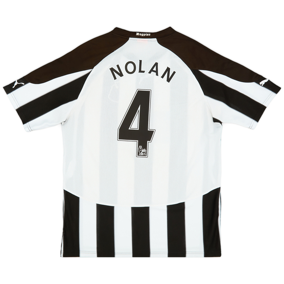 2010-11 Newcastle Home Shirt Nolan #4 - 7/10 - (L)