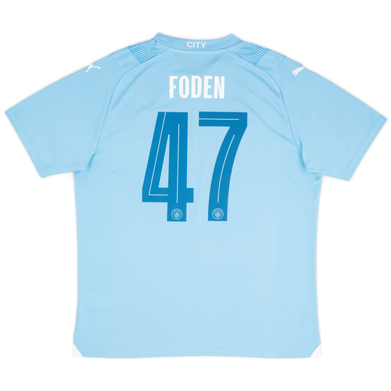 2023-24 Manchester City Home Shirt Foden #47