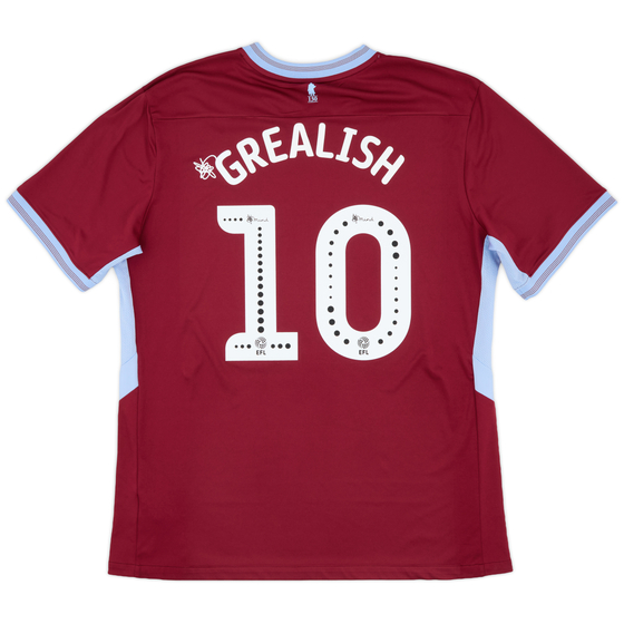2018-19 Aston Villa Home Shirt Grealish #10 - 9/10 - (XL)