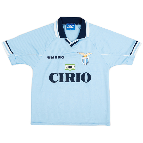 1997-98 Lazio Home Shirt - 9/10 - (Y)