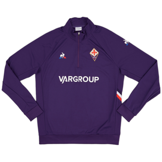 2019-20 Fiorentina Player Issue 1/4 Zip Training Top - 8/10