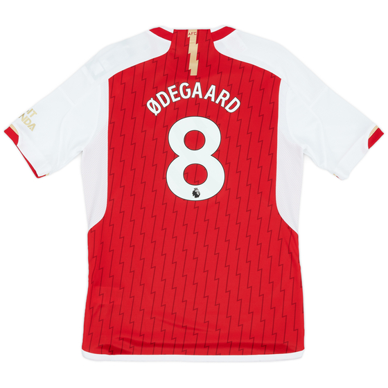 2023-24 Arsenal Home Shirt Ødegaard #8 (KIDS)