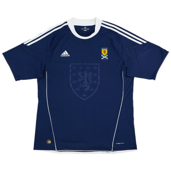 2010-11 Scotland Home Shirt - 8/10 - (XL)