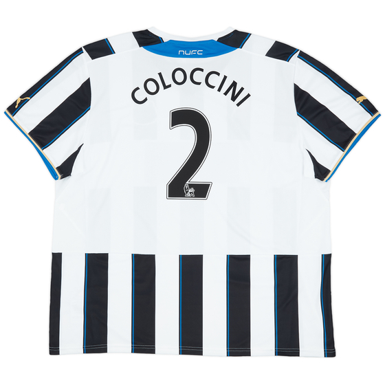 2013-14 Newcastle Home Shirt Coloccini #2 (3XL)