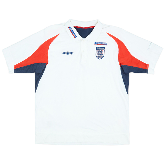 2002-03 England Umbro Polo Shirt - 7/10 - (L)