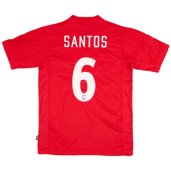 2011 Thai Premier League All Stars Home Shirt Santos #6 - 9/10 - (XL)