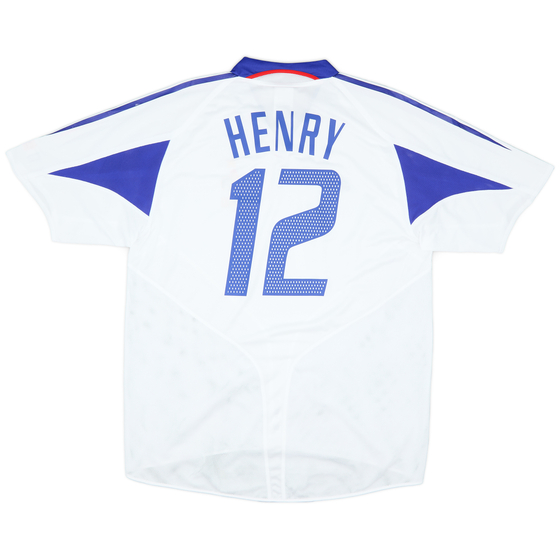 2004-06 France Away Shirt Henry #12 - 9/10 - (L)