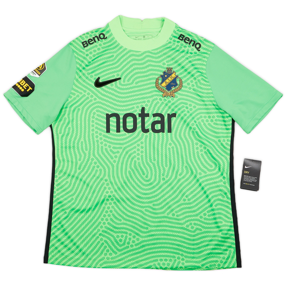2021 AIK Stockholm Player Issue GK S/S Shirt (XL)