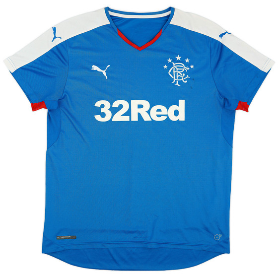 2015-16 Rangers Home Shirt - 6/10 - (XL)
