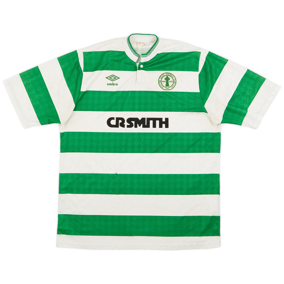 1987-89 Celtic Centenary Home Shirt - 5/10 - (L)