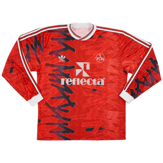 1992-93 Nurnberg Home L/S Shirt - 7/10 - (L)