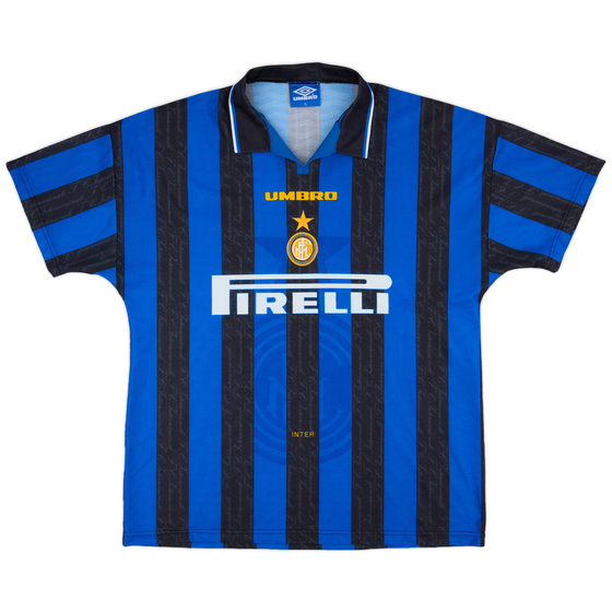 1996-97 Inter Milan Home Shirt #10 - 8/10 - (XL)
