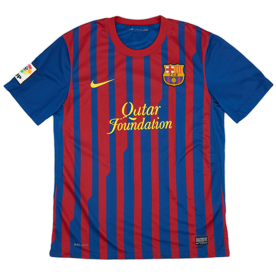 2011-12 Barcelona Home Shirt - 3/10 - (M)