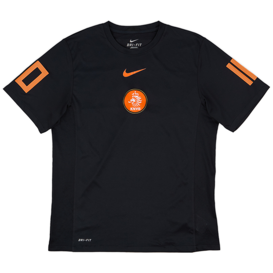 2010-11 Netherlands Nike T-Shirt - 8/10 - (L)
