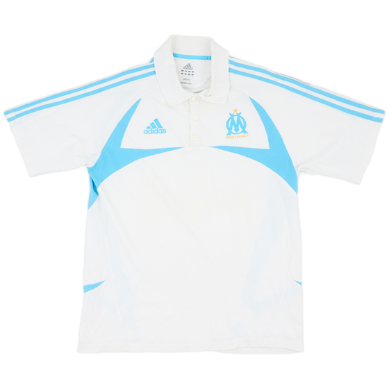 2007-08 Olympique Marseille adidas Polo Shirt - 7/10 - (L/XL)