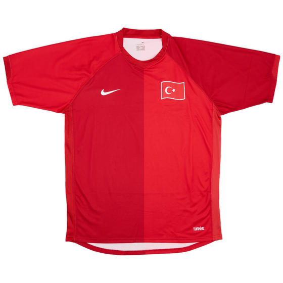 2006-08 Turkey Home Shirt - 8/10 - (M)