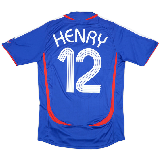 2006-07 France Home Shirt Henry #12 - 9/10 - (S)