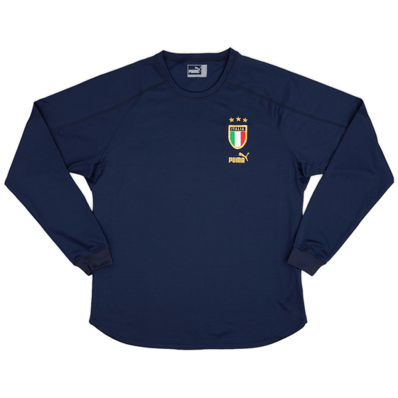 2004-05 Italy Puma Training L/S Shirt - 8/10 - (XL)