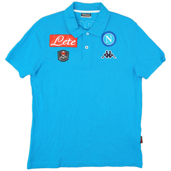 2015-16 Napoli Kappa Polo Shirt - 10/10 - (L)