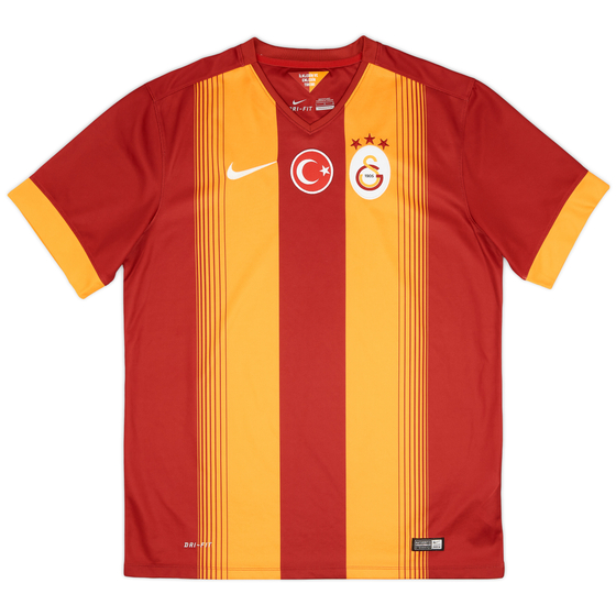 2014-15 Galatasaray Home Shirt - 9/10 - (L)