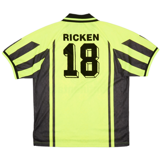 1996-97 Borussia Dortmund Home Shirt Ricken #18 - 8/10 - (L)