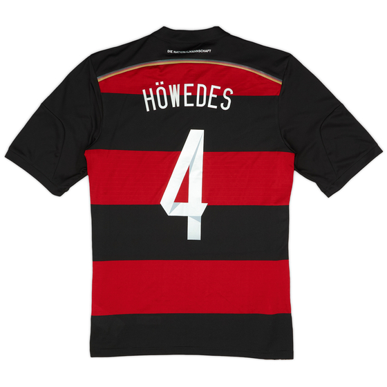 2014-15 Germany Away Shirt Howedes #4 - 10/10 - (M)