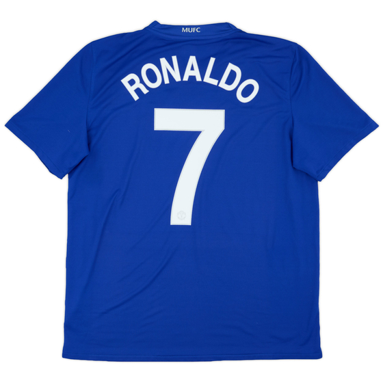 2008-09 Manchester United Third Shirt Ronaldo #7 - 8/10 - (L)