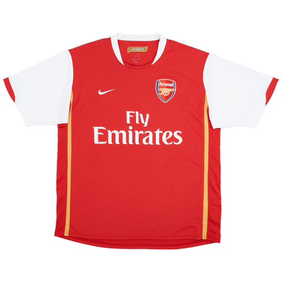 2006-08 Arsenal Home Shirt - 5/10 - (L)