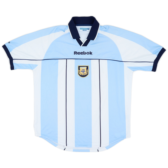 2000-01 Argentina Home Shirt - 6/10 - (XL)