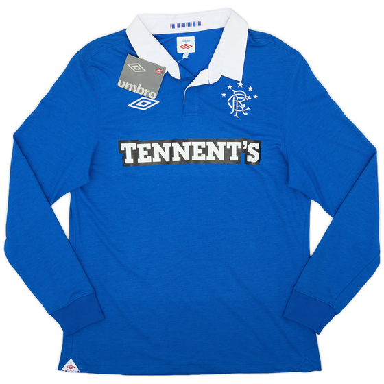 2010-11 Rangers Home L/S Shirt (L)