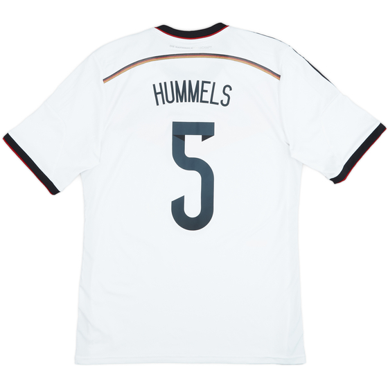 2014-15 Germany Home Shirt Hummels #5 - 8/10 - (L)