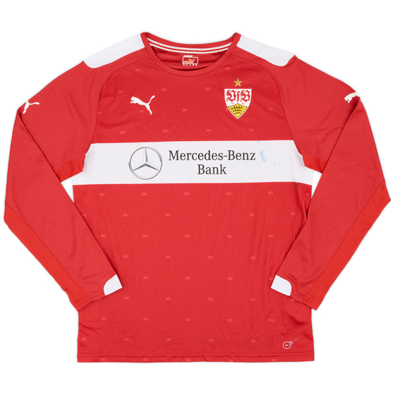 2014-15 Stuttgart Away L/S Shirt - 6/10 - (XL)