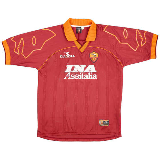 1999-00 Roma Home Shirt - 5/10 - (L)