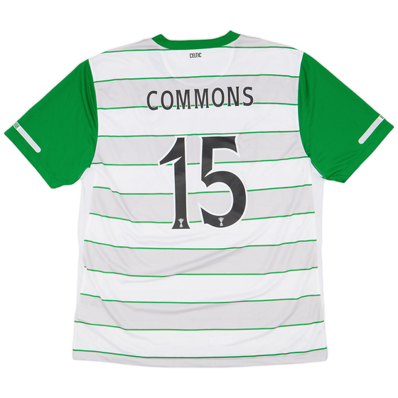 2011-12 Celtic Away Shirt Commons #15 (XL)