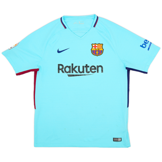 2017-18 Barcelona Away Shirt - 7/10 - (L)