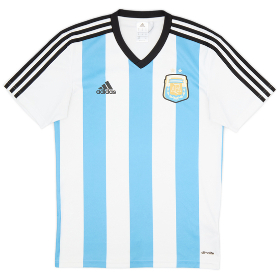 2013-15 Argentina Basic Home Shirt - 8/10 - (XS)
