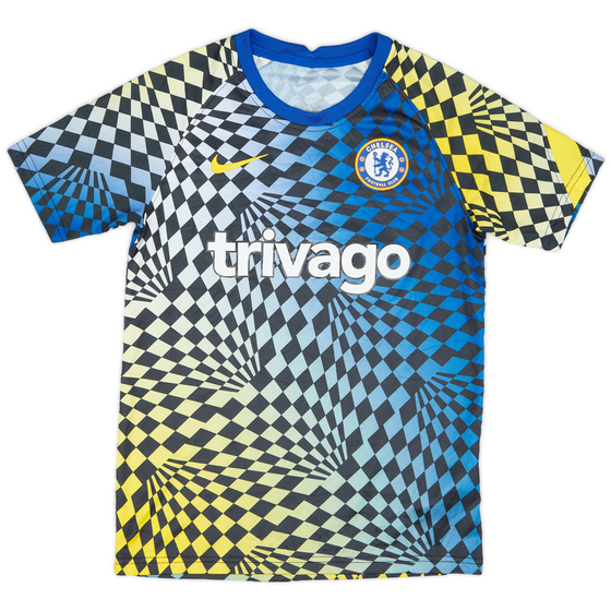 2021-22 Chelsea Nike Training Shirt - 8/10 - (M.Boys)
