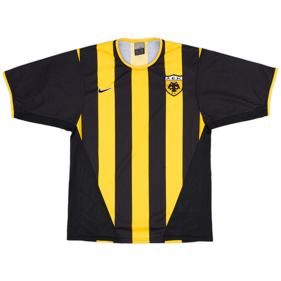 2002-04 AEK Athens Basic Home Shirt - 9/10 - (S)